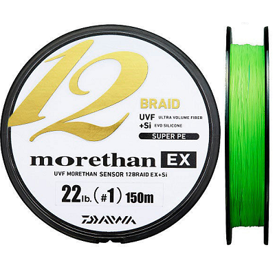 Шнур Daiwa UVF Morethan Sensor 12 Braid EX + Si