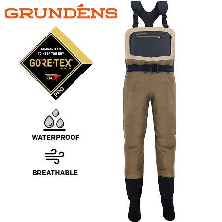 Вейдерсы Grundens Boundary Gore-Tex Wader Stone/Otter Вейдерсы Grundens Boundary Gore-Tex Wader Stone/Otter
