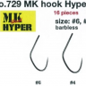 Крючки Yarie №729 MK Hook Hyper Крючки Yarie №729 MK Hook Hyper