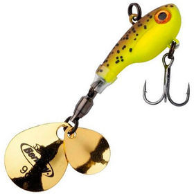 Тейлспиннер Berkley Pulse Spintail #Brown Chartreuse Тейлспиннер Berkley Pulse Spintail #Brown Chartreuse