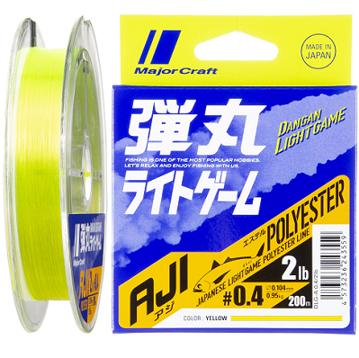 Эстер Major Craft Dangan Light Game Aji Polyester 200m Эстер Major Craft Dangan Light Game Aji Polyester 200m
