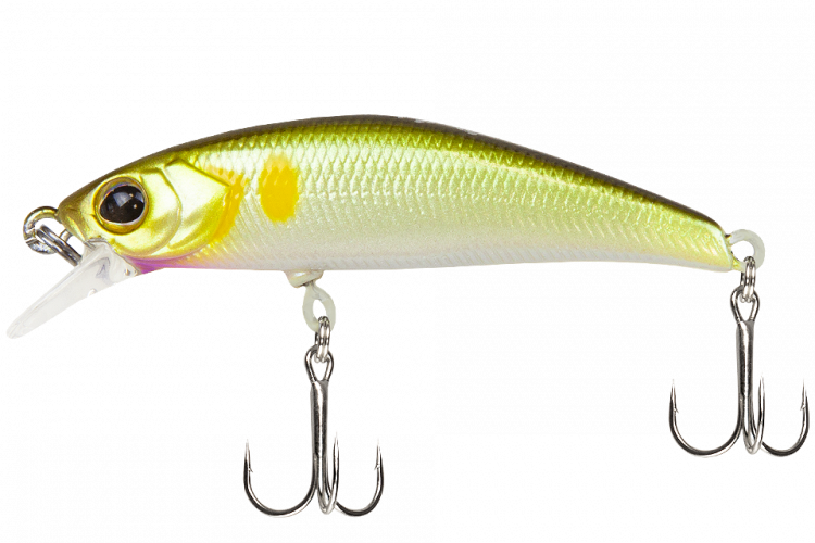 Воблер Jackall Timon Tricoroll Ryushin 43HW pearl ayu