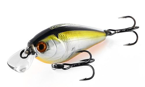 JJ-106594-0.jpg Воблер Yoshi Onyx Shi Crank 38F Y-321 Silver Black Orange Belly