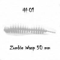 Мягкие приманки Zombie Wasp col. White (Белый)