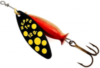 Блесна Mepps Aglia Long Heavy #1+ Black/Yellow-Gold/Red