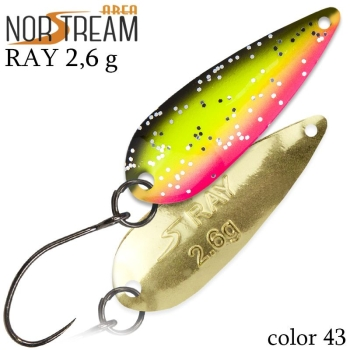 Блесна Norstream Area Ray 2,6 гр. #43 Блесна Norstream Area Ray 2,6 гр. #43
