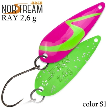 Блесна Norstream Area Ray 2,6 гр. #S1