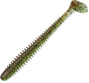 Приманка Keitech Swing Impact #401 Green Pumpkin / Chartreuse