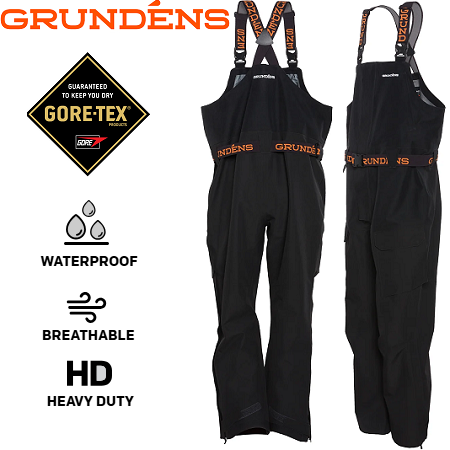 Комбинезон Grundens Buoy X 2.0 Gore-Tex Fishing Bib Black