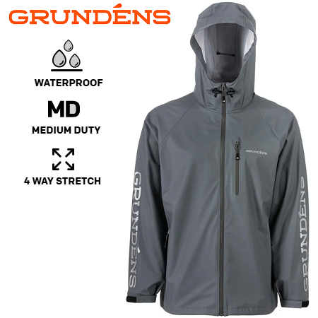 Куртка Grundens Tourney Sport Fishing Jacket Iron Grey