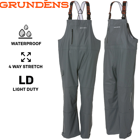 Комбинезон Grundens Tourney Sport Fishing Bib Iron Grey