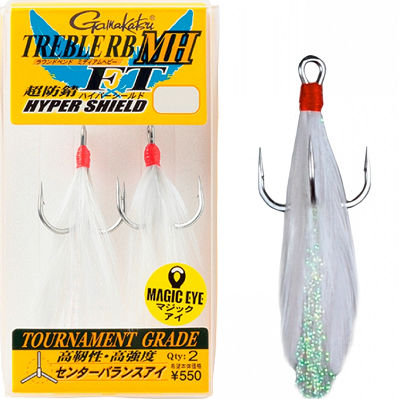 Крючки Gamakatsu Treble RB-MH FT Hyper Shield