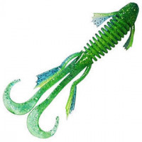 Мягкая приманка Jig It Donkey Frog #003 Chartreuse Blue Squid