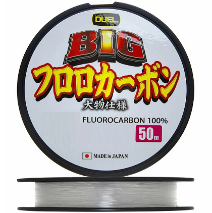 Флюорокарбон Duel Big Fluorocarbon 100% 50m Флюорокарбон Duel Big Fluorocarbon 100% 50m