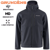 Куртка Grundens Bulkhead Windproof Softshell Jacket Black