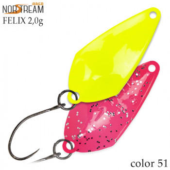 Блесна Norstream Area Felix #51