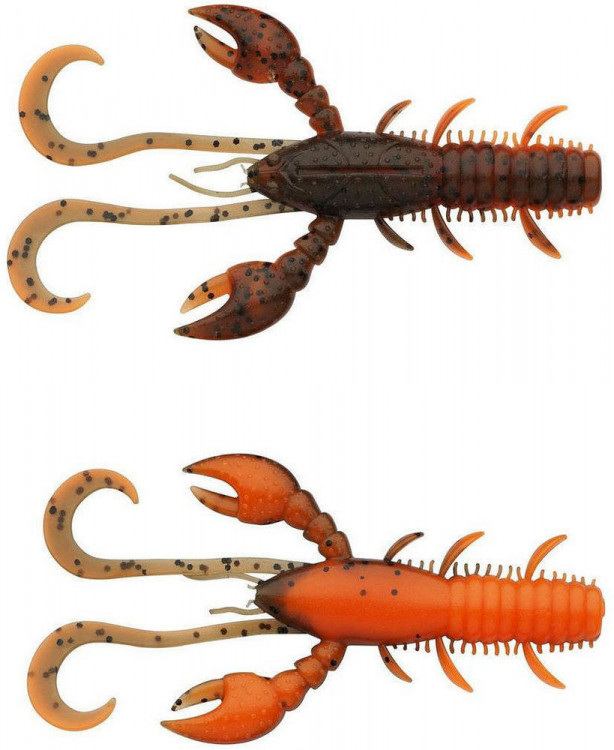 Мягкая приманка Berkley Hollow Craw #Brown Orange UV Мягкая приманка Berkley Hollow Craw #Brown Orange UV