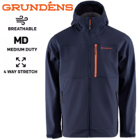 Куртка Grundens Bulkhead Windproof Softshell Jacket Dark Navy