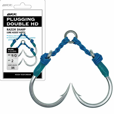 Крючок-ассист BKK Plugging HD Lure Double Assist Hook Крючок-ассист BKK Plugging HD Lure Double Assist Hook