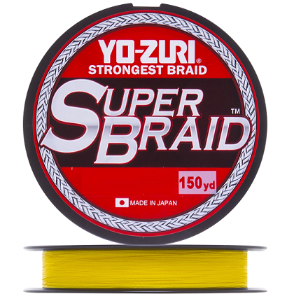 Шнур Yo-Zuri Super Braid PE 135m Yellow