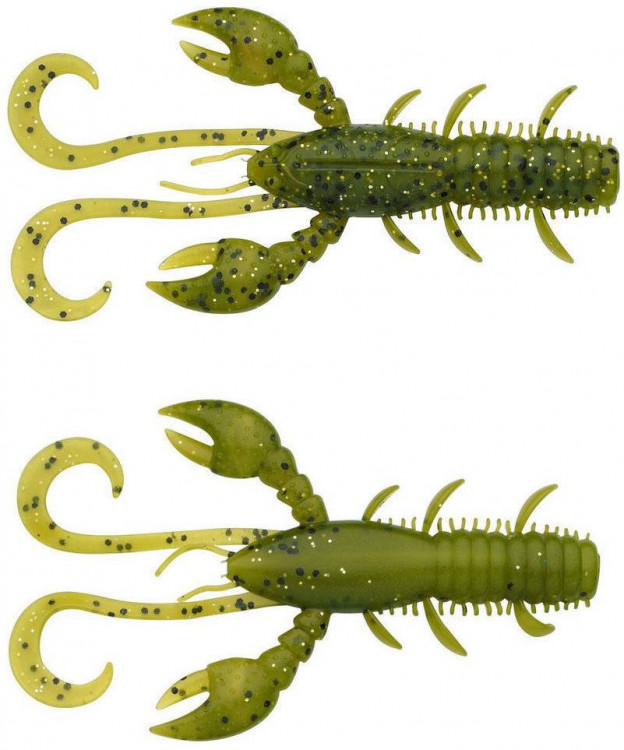 Мягкая приманка Berkley Hollow Craw #Green Olive