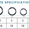 Кольца Owner/C'ultiva P-03B Split Ring Regular #72803
