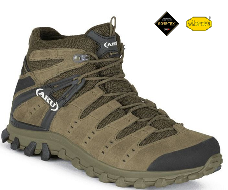 Ботинки AKU Alterra Lite Mid GTX #Camo Green/Black