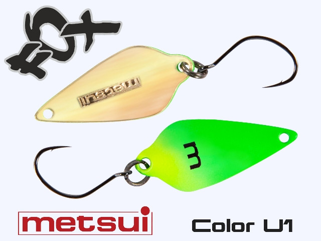 Блесна Metsui Fox 1.2g #U1