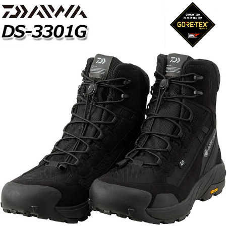 Ботинки Daiwa DS-3301G Fogler Gore-Tex High Cut Black