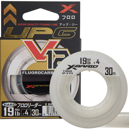 Флюорокарбон YGK X-Braid UP-G Leader V12 Hard 30m
