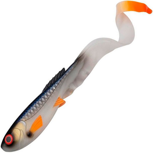 Мягкие приманки Abu Garcia Beast Curl Tail 21cm 4pcs #Roach Мягкие приманки Abu Garcia Beast Curl Tail 21cm 4pcs #Roach