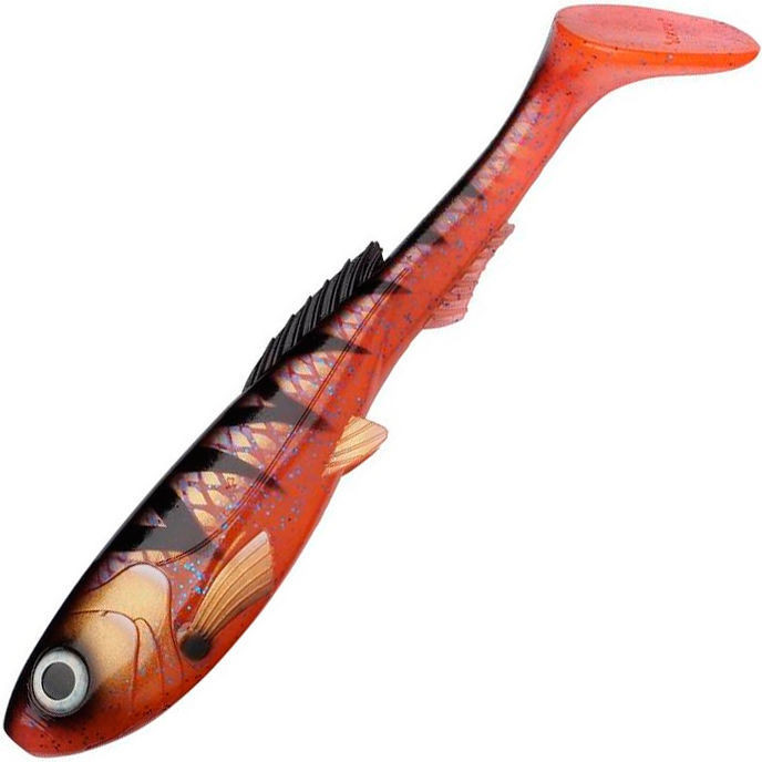Мягкие приманки Abu Garcia Beast Paddle Tail 4/6pcs #Red Tiger