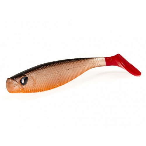 Виброхвосты Lucky John 3D Red Tail Shad 5.0" #PG18