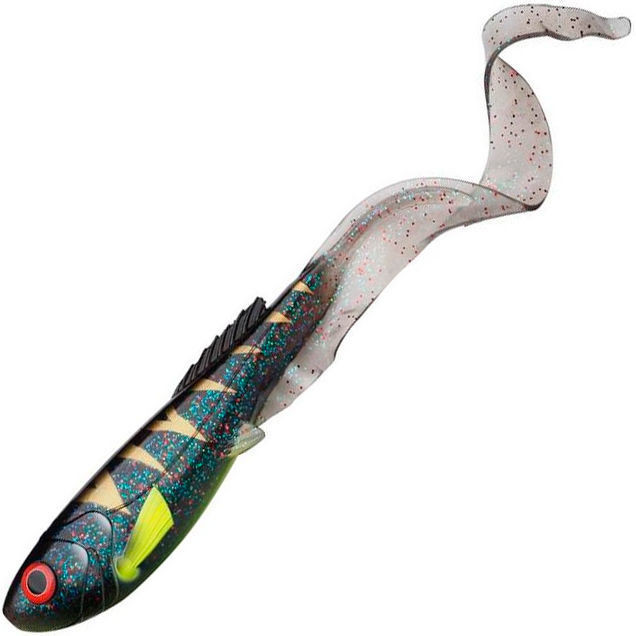 Мягкие приманки Abu Garcia Beast Curl Tail 21cm 4pcs #Shadow Tiger Мягкие приманки Abu Garcia Beast Curl Tail 21cm 4pcs #Shadow Tiger