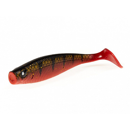 Виброхвосты Lucky John 3D Red Tail Shad 5.0" #PG22