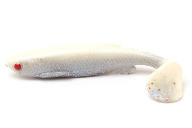 Приманка Savage Gear 3D LB Fat Minnow T-Tail 7.5 White Silver 61810-001