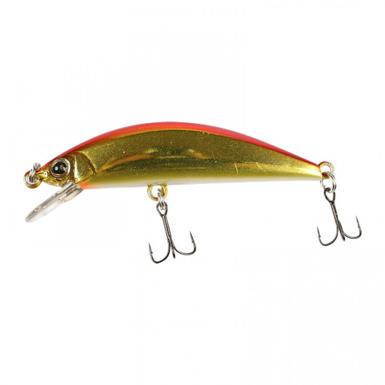 Воблер Jackall Timon Tricoroll 55HW HAKU RED & GOLD