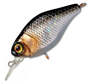 Jackall Chubby 38 MR hl silver & black0w.jpg Воблер Jackall Chubby 38 MR hl silver & black