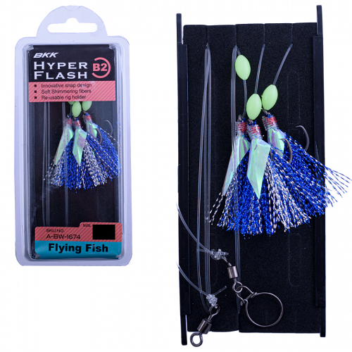 Оснастка морская BKK Hyper Flash B2 Rig Flying Fish