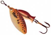 Блесна Mepps Aglia Long Heavy #1 G Brown/Gold-Gold/Red