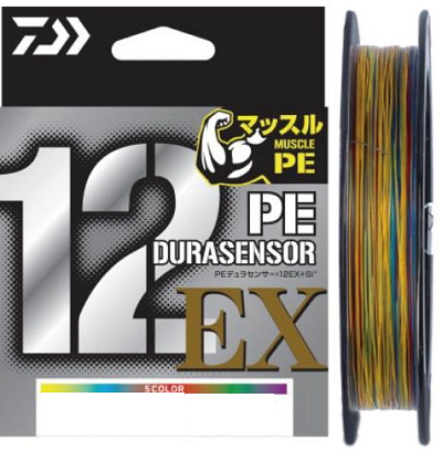 Шнур Daiwa UVF PE DuraSensor 12EX+Si3 5C 400m Шнур Daiwa UVF PE DuraSensor 12EX+Si3 5C 400m