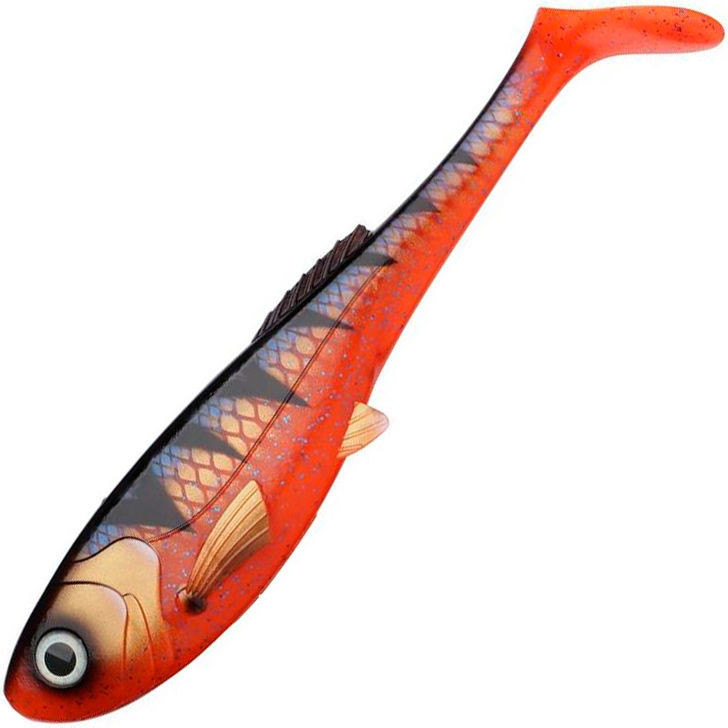Мягкие приманки Abu Garcia Beast Slim Paddle Tail 21cm 4pcs #Red Tiger Мягкие приманки Abu Garcia Beast Slim Paddle Tail 21cm 4pcs #Red Tiger