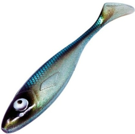 Мягкая приманка Gator Gum Big Bait #Green White Fish Мягкая приманка Gator Gum Big Bait #Green White Fish