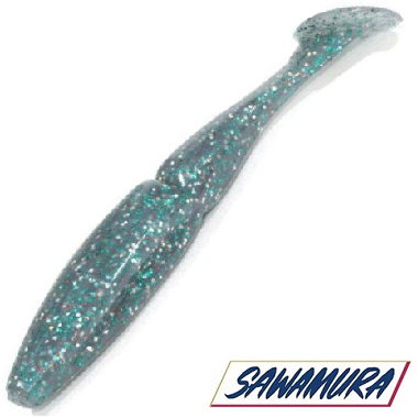 Виброхвост Sawamura One'Up Shad #043 Виброхвост Sawamura One'Up Shad #043