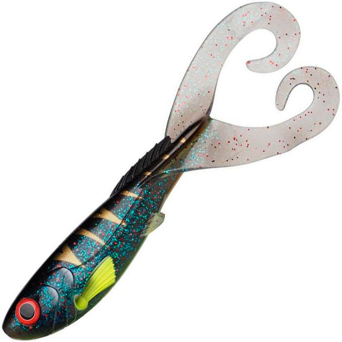 Мягкие приманки Abu Garcia Beast Twin Tail 21cm 4pcs #Shadow Tiger Мягкие приманки Abu Garcia Beast Twin Tail 21cm 4pcs #Shadow Tiger