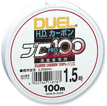 Флюорокарбон Duel HD Carbon Pro 100S 100m Clear