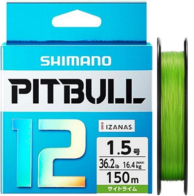 Шнур Shimano PL-M52R Pitbull 12PE 150m Sight Lime