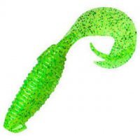 Приманка Keitech Flapper Grub 4" #424 Lime Chartreuse