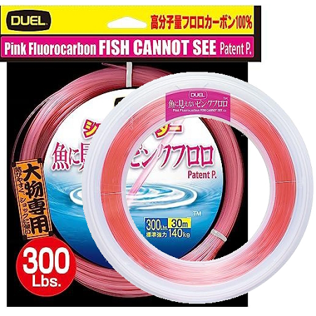 Флюорокарбон Duel Pink Fluorocarbon Monster Fish Cannot See 30m Флюорокарбон Duel Pink Fluorocarbon Monster Fish Cannot See 30m