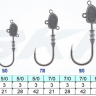 Джиггеры BKK Harpax Offshore Jigheads Джиггеры BKK Harpax Offshore Jigheads